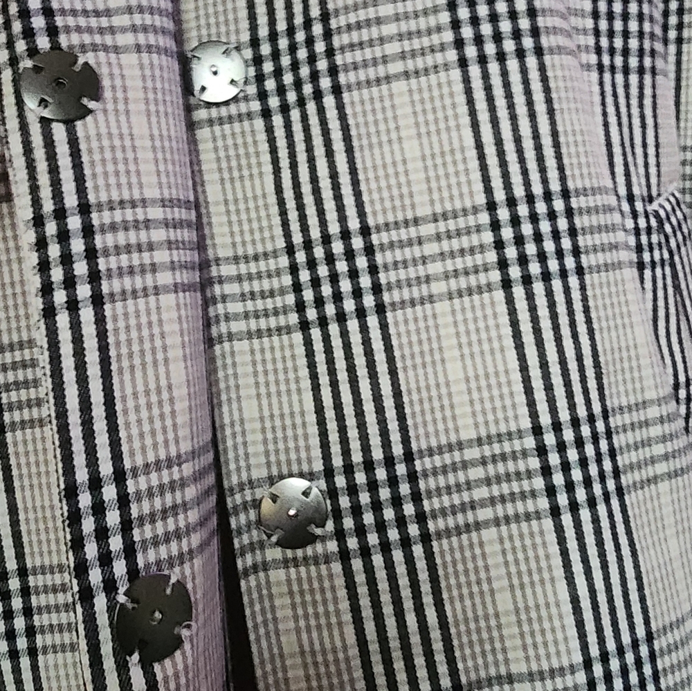 Plaid Jacket Size Medium NWT - Picture 6 of 7